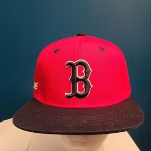 Boston Red Sox '47 Brand JetBlue Captain Snapback Baseball Cap Hat New